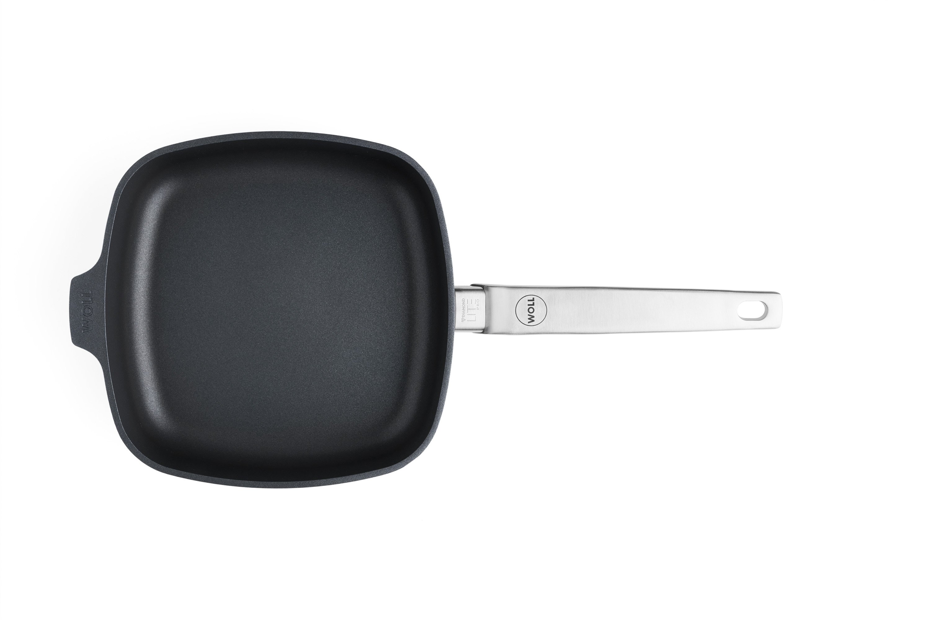 Diamond Lite Pro Gusspfannen, viereckig Draufsicht | 24x24cm | Alle Herdarten inkl. Induktion