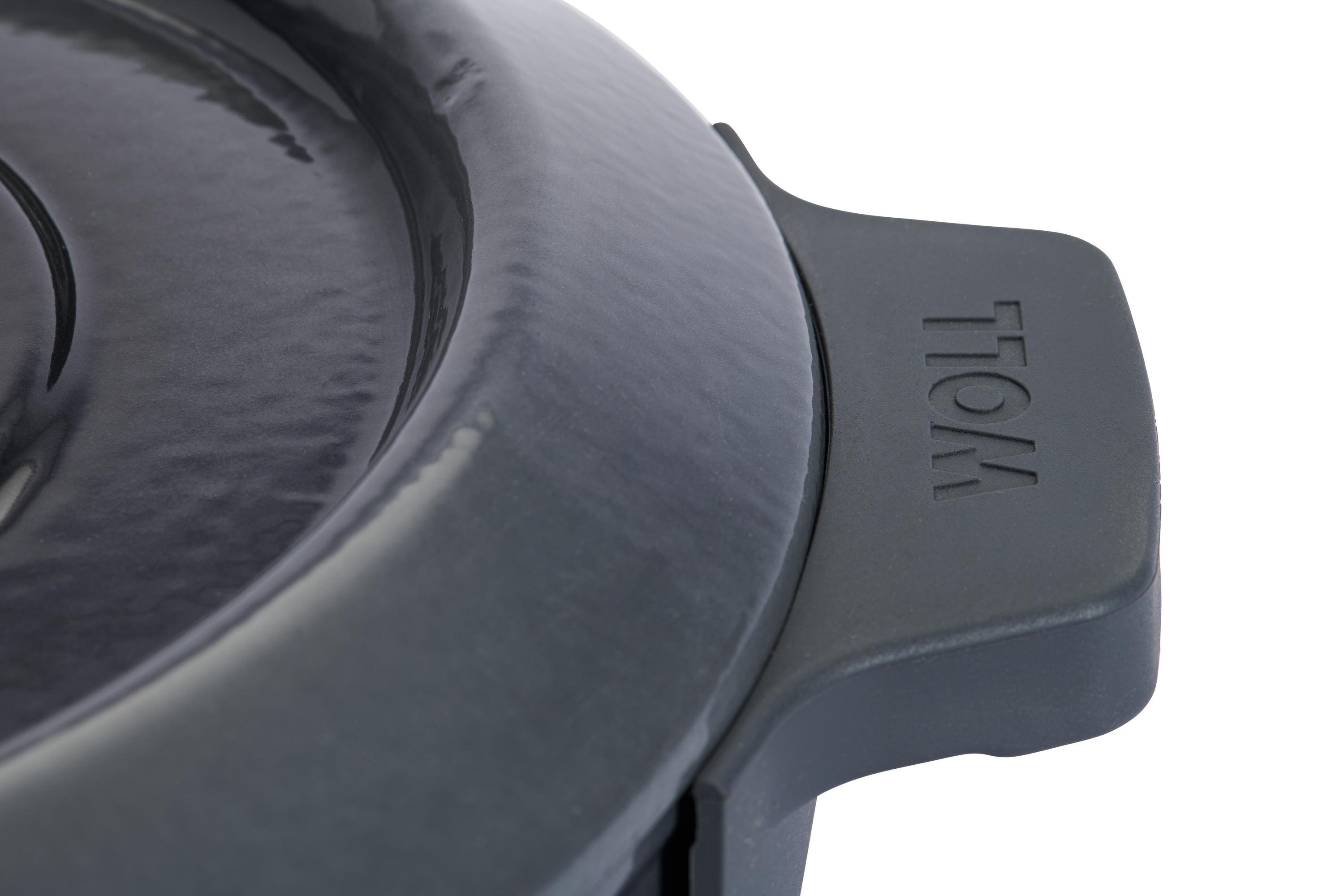 Iron Guss-Kasserolle mit Deckel Detailansicht