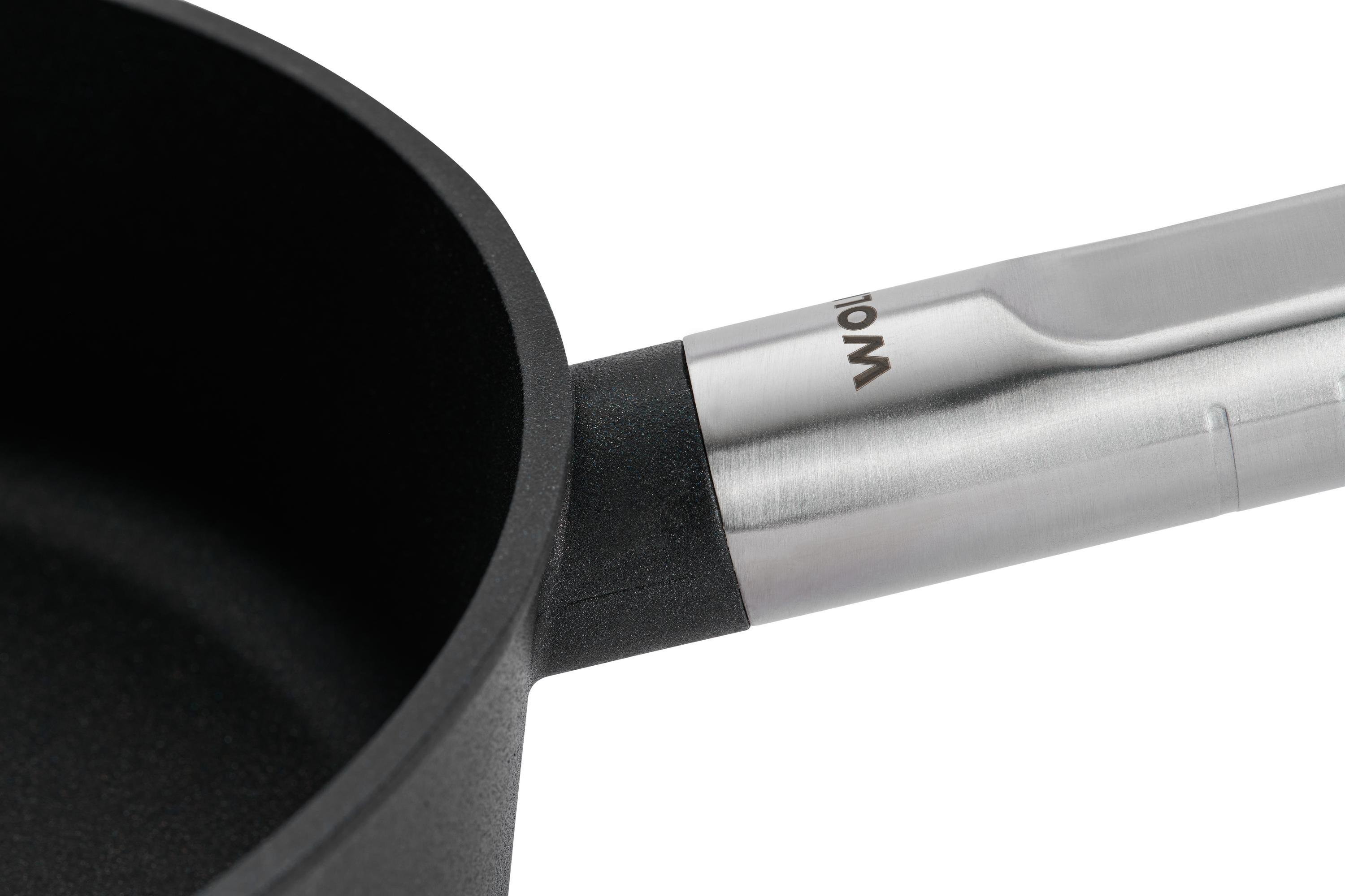 Logic XR Guss-Hochrandpfanne Detailansicht | Edelstahl - Fest | Alle Herdarten inkl. Induktion | 24cm