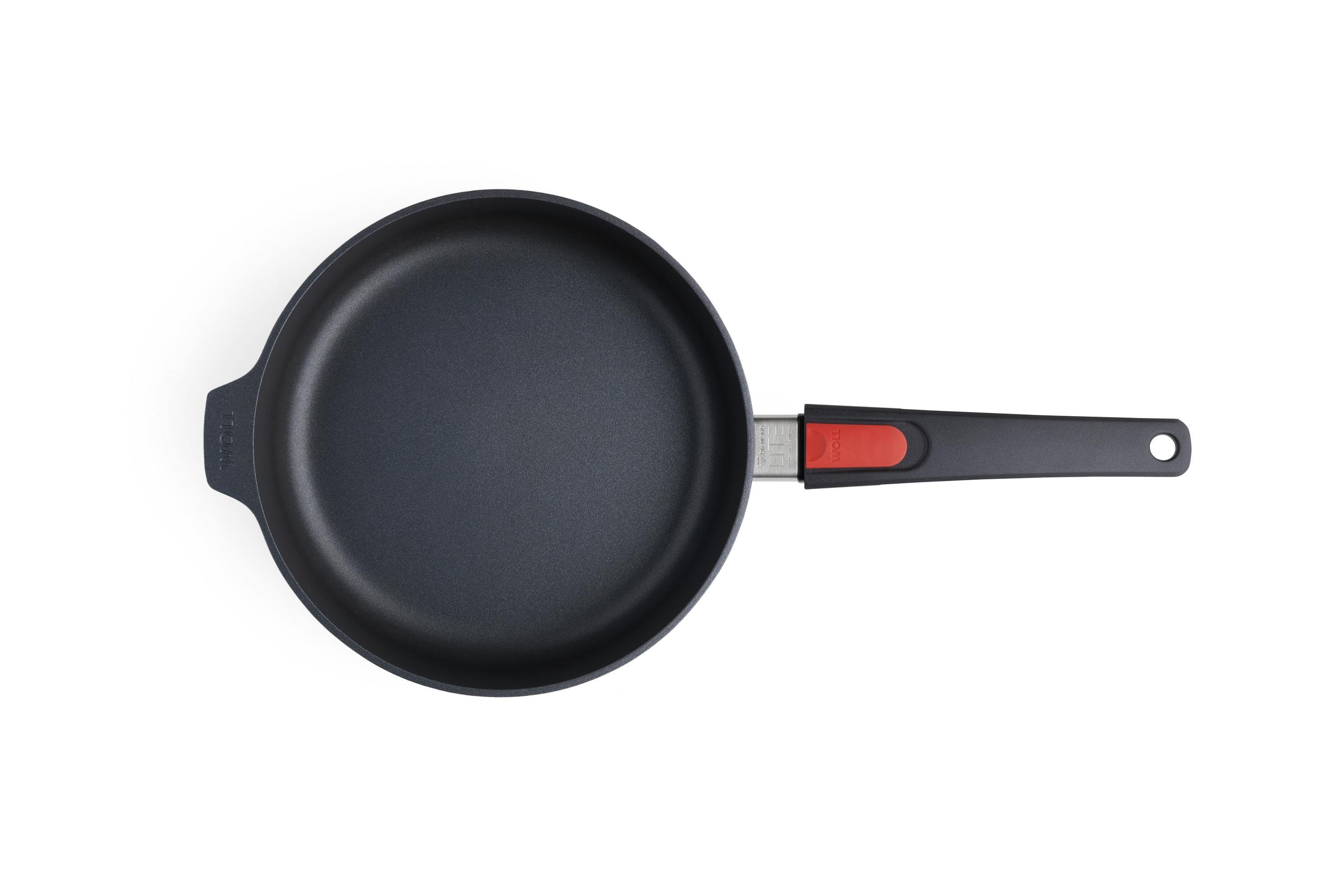 Diamond Lite Guss-Hochrandpfanne Draufsicht | Stiel - Abnehmbar | 24cm | Ceran, Gas, Elektro, Halogen