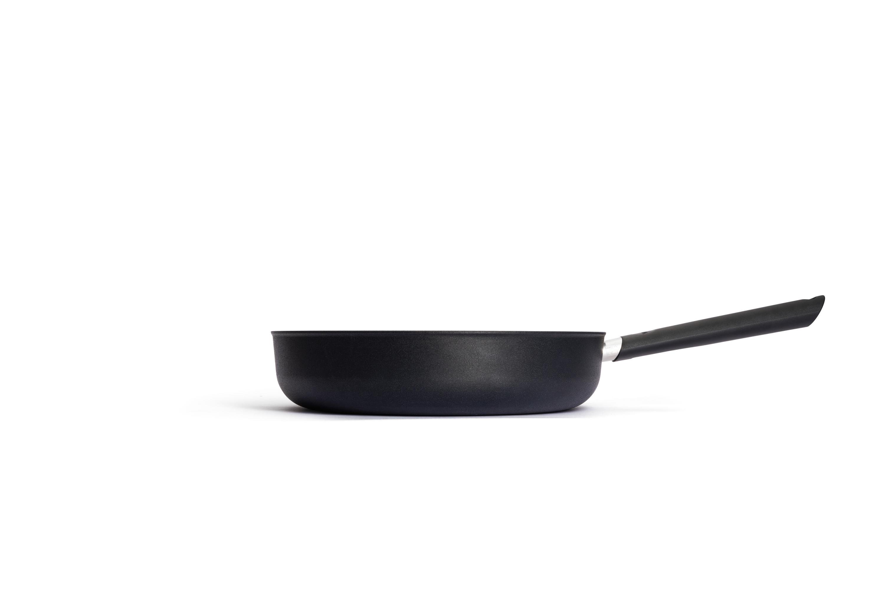 EcoLite QXR Hochrandpfanne Seitenansicht | Stiel - Fest | Alle Herdarten inkl. Induktion | 28cm