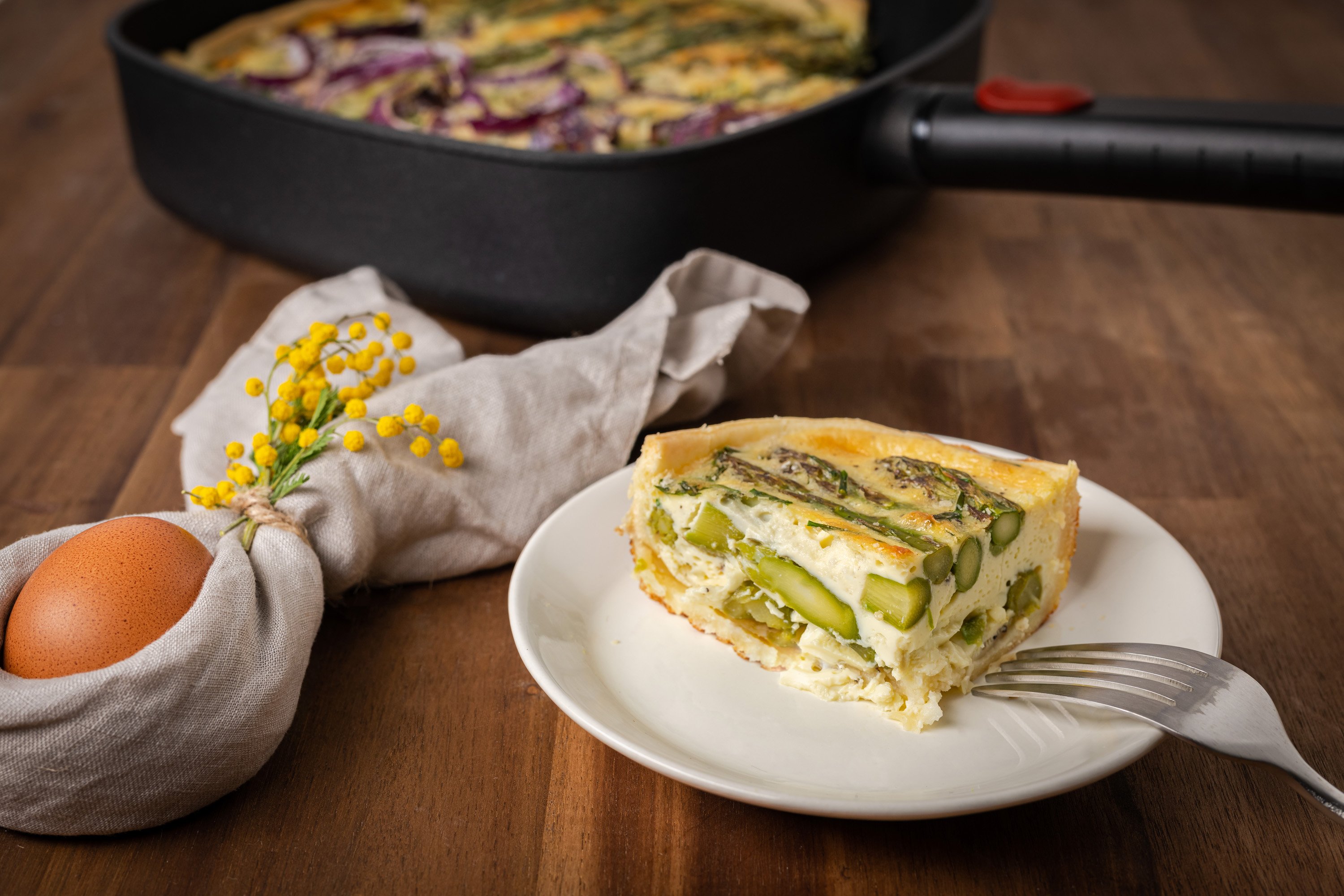 Spargelquiche