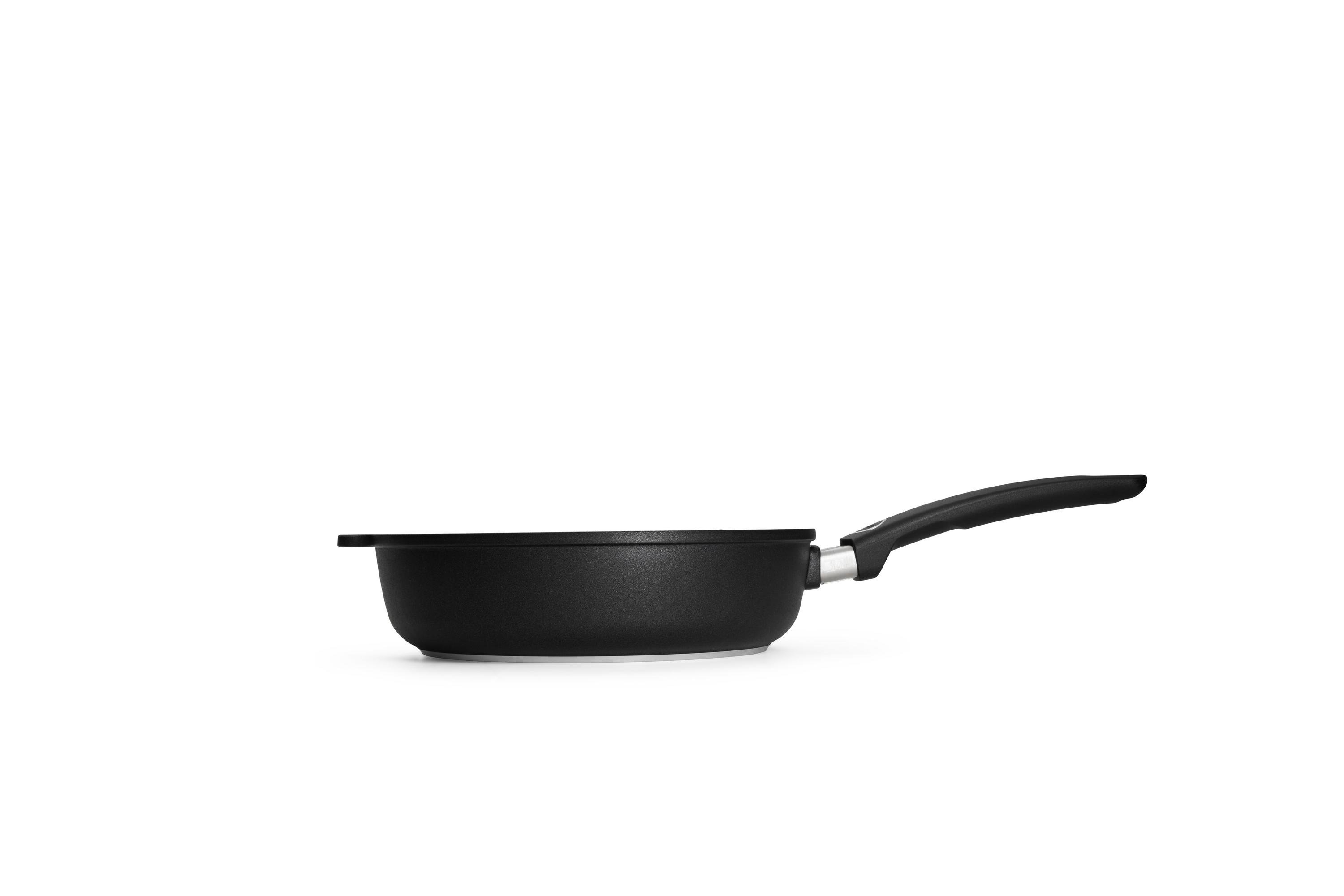 Titan Best Guss-Hochrandpfanne Titan Best Guss-Hochrandpfanne Seitenansicht | Stiel - Fest | Ceran, Gas, Elektro, Halogen | 26cm