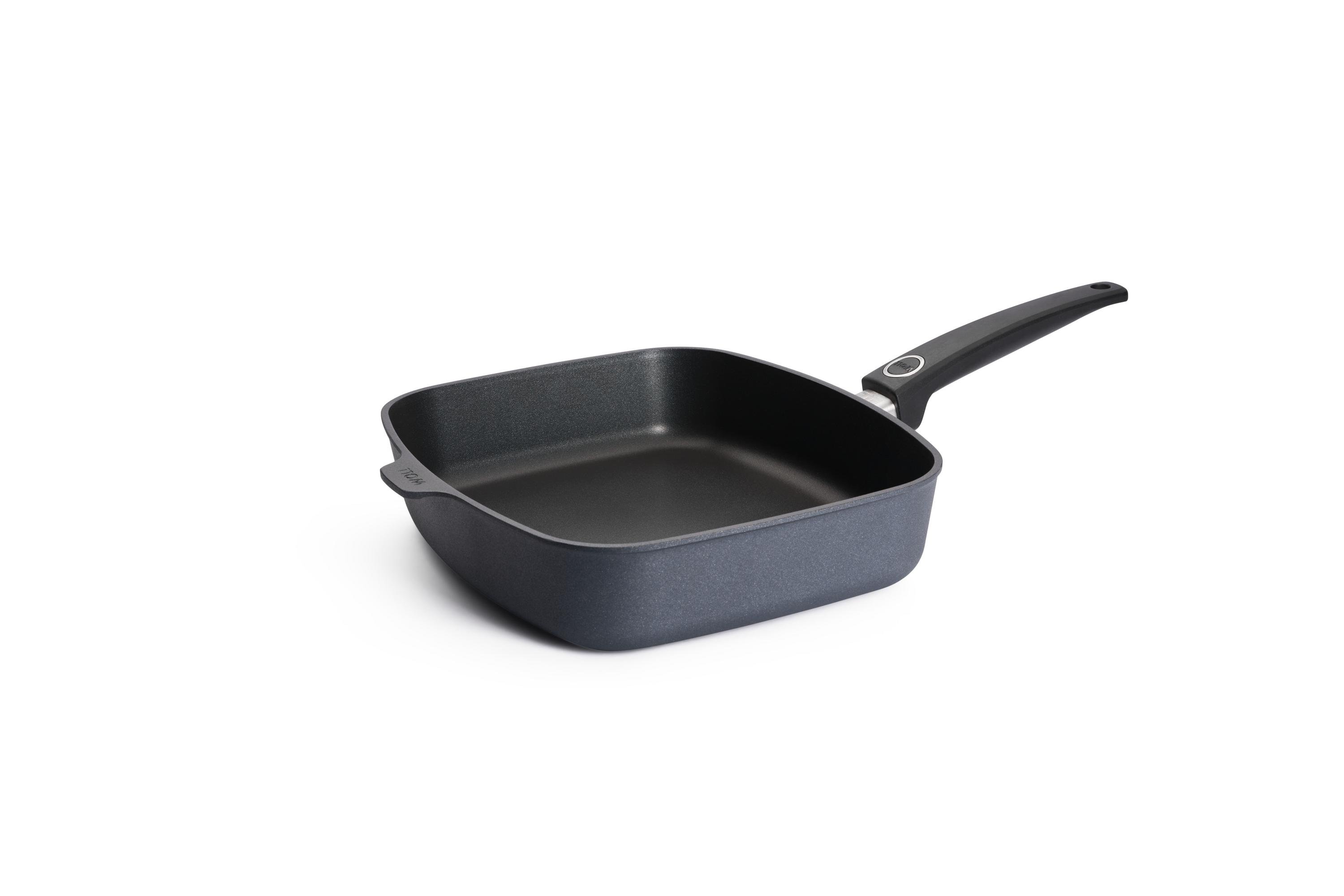 Diamond Lite Gusspfanne, rechteckig | Stiel - Fest | 30x26cm | Ceran, Gas, Elektro, Halogen