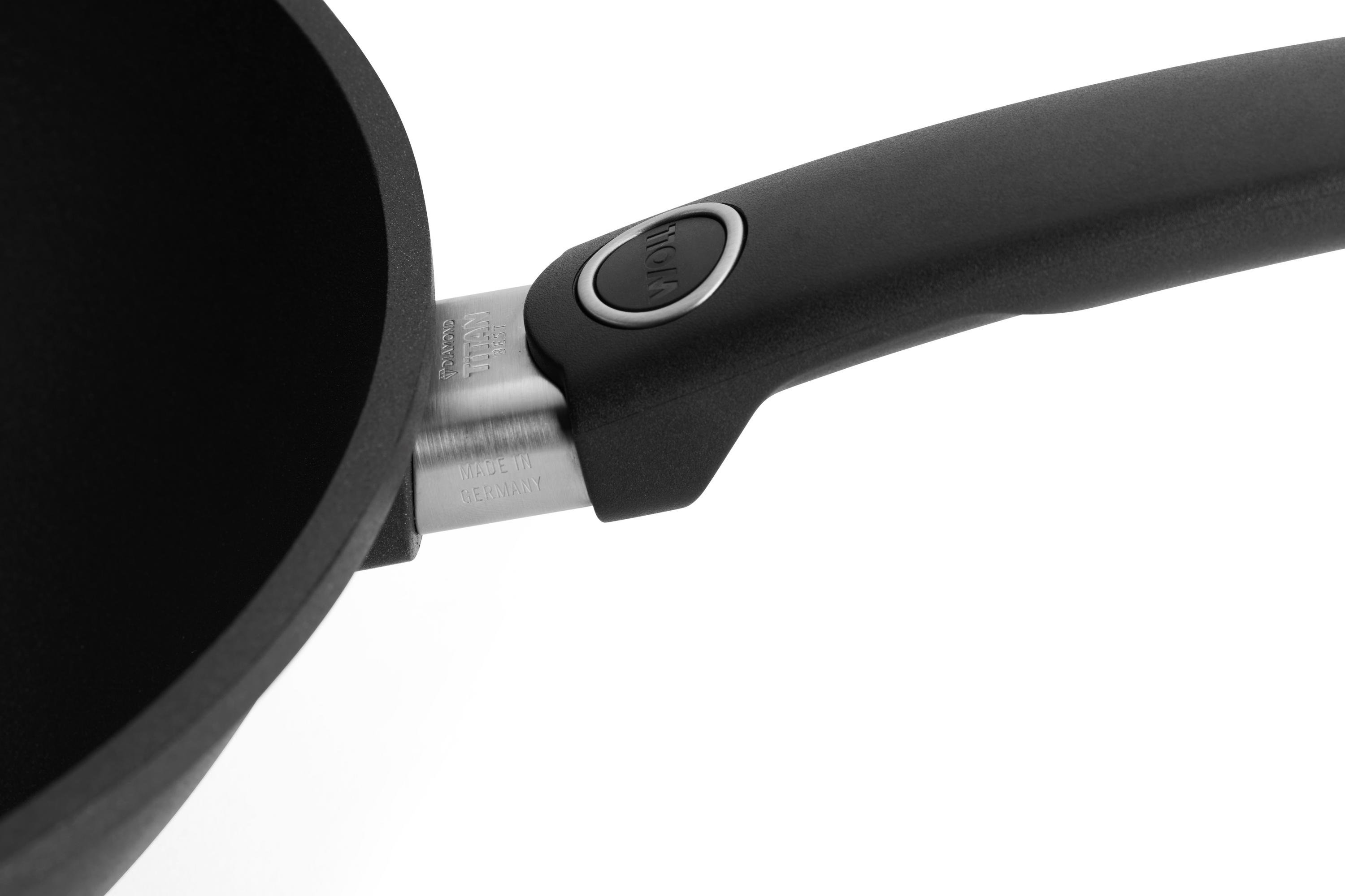 Titan Best Guss-Wok- und Rührpfanne Titan Best Guss-Wok- und Rührpfanne Detailansicht | Ceran, Gas, Elektro, Halogen | 36cm