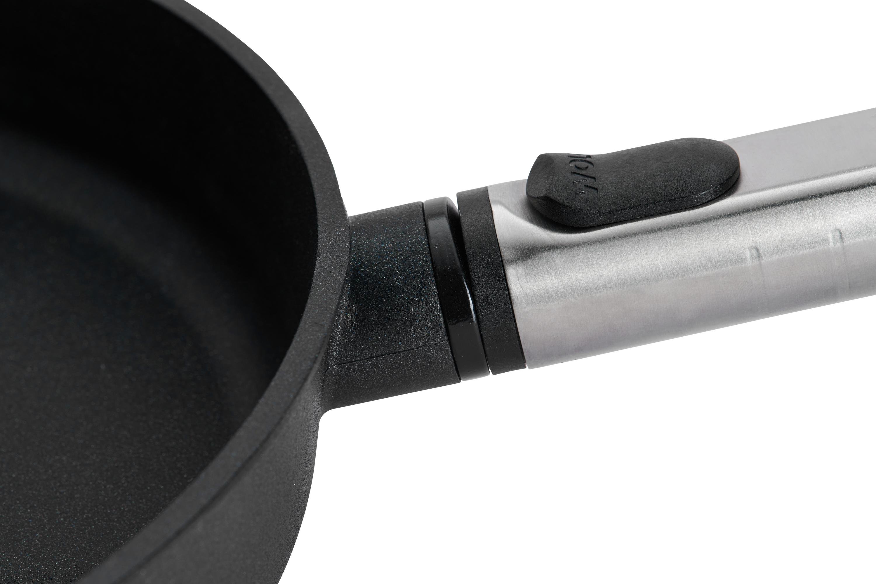 Logic XR Gusspfanne Detailansicht | Edelstahl - Abnehmbar | 20cm | Alle Herdarten inkl. Induktion