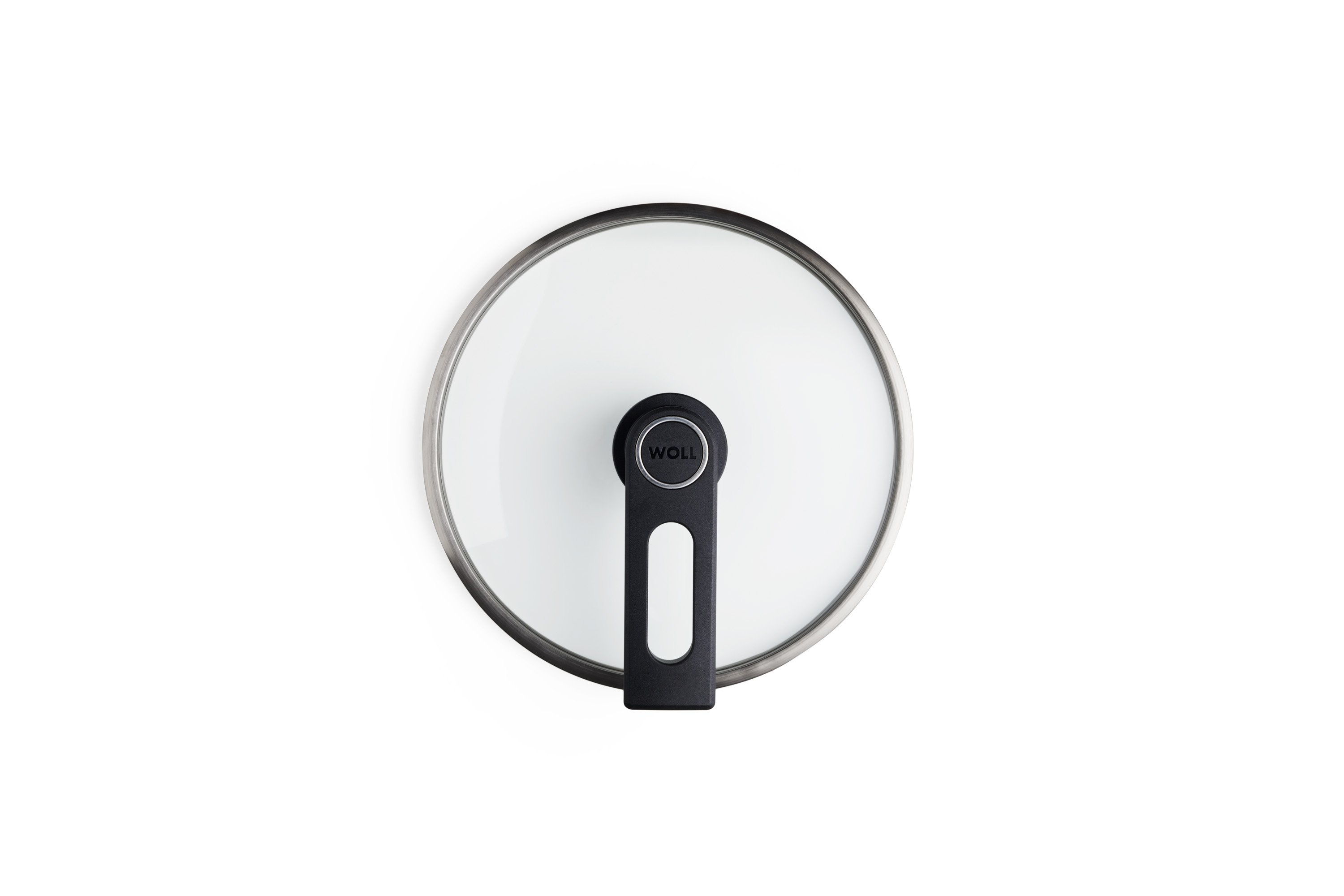 Smart Lid Sicherheitsglasdeckel, rund Draufsicht | 24cm