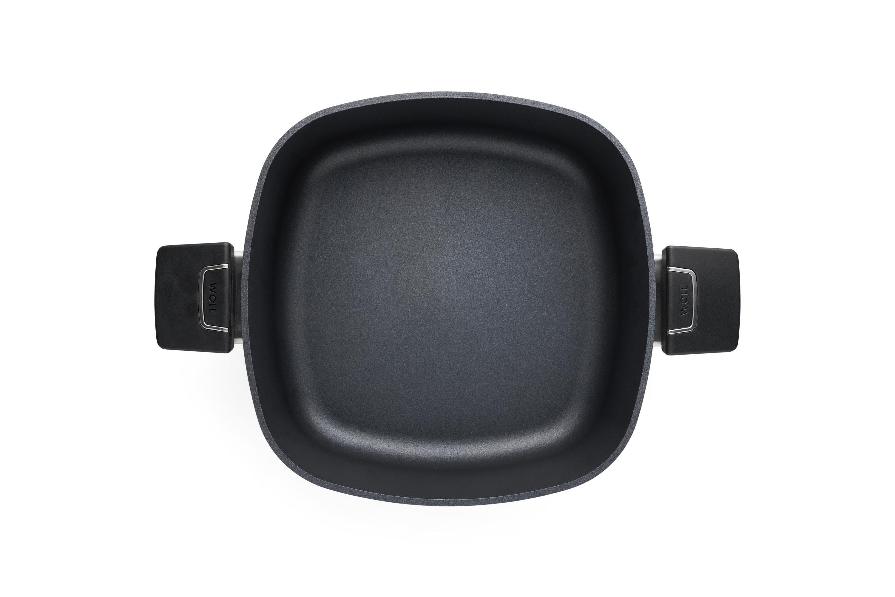 Diamond Lite Guss-Kasserollen, viereckig Draufsicht | Ceran, Gas, Elektro, Halogen | 28x28cm