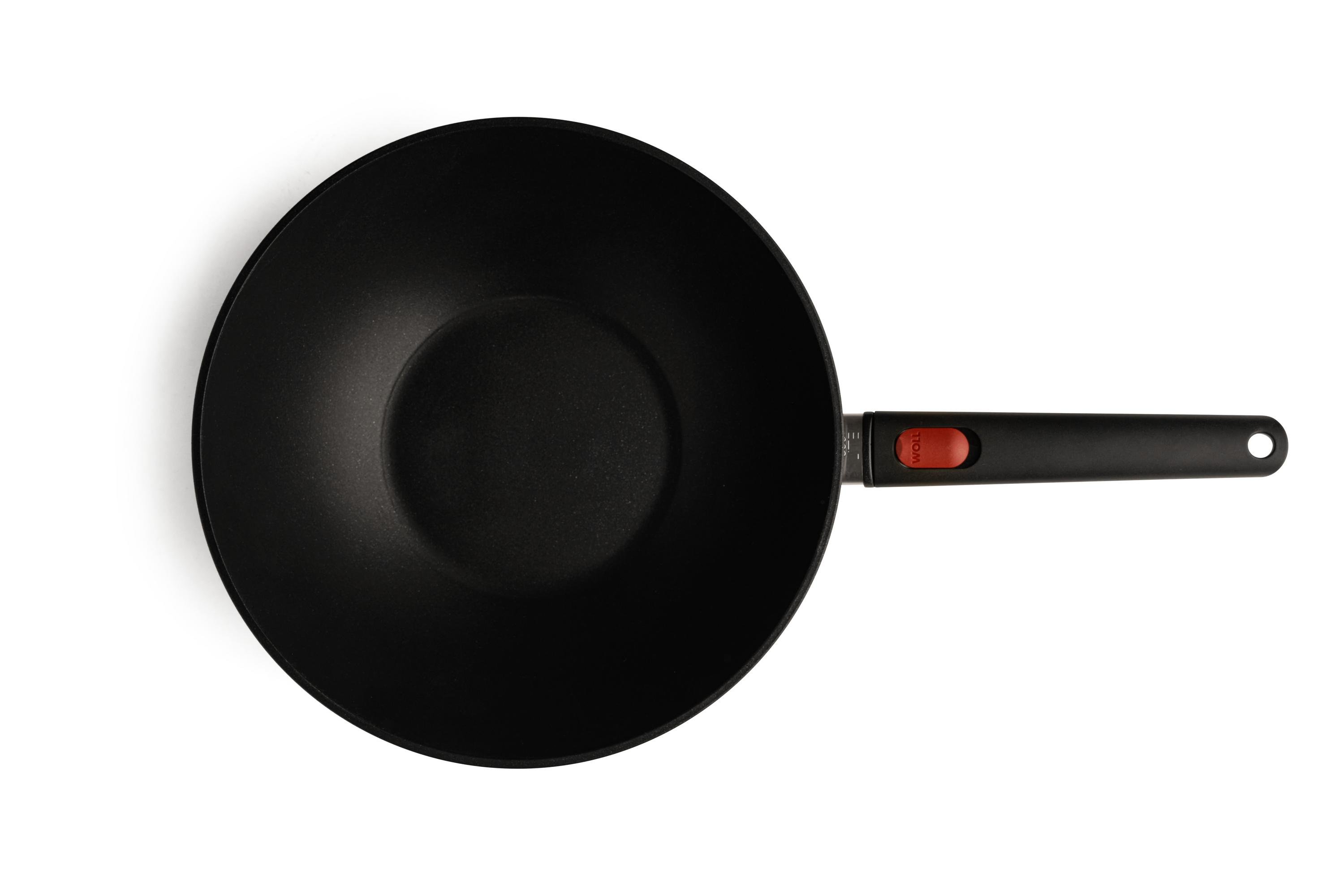 Eco Lite QXR Wok EcoLite QXR Wok Draufsicht | Alle Herdarten inkl. Induktion | Abnehmbarer Phenolic-Stiel | 30 cm