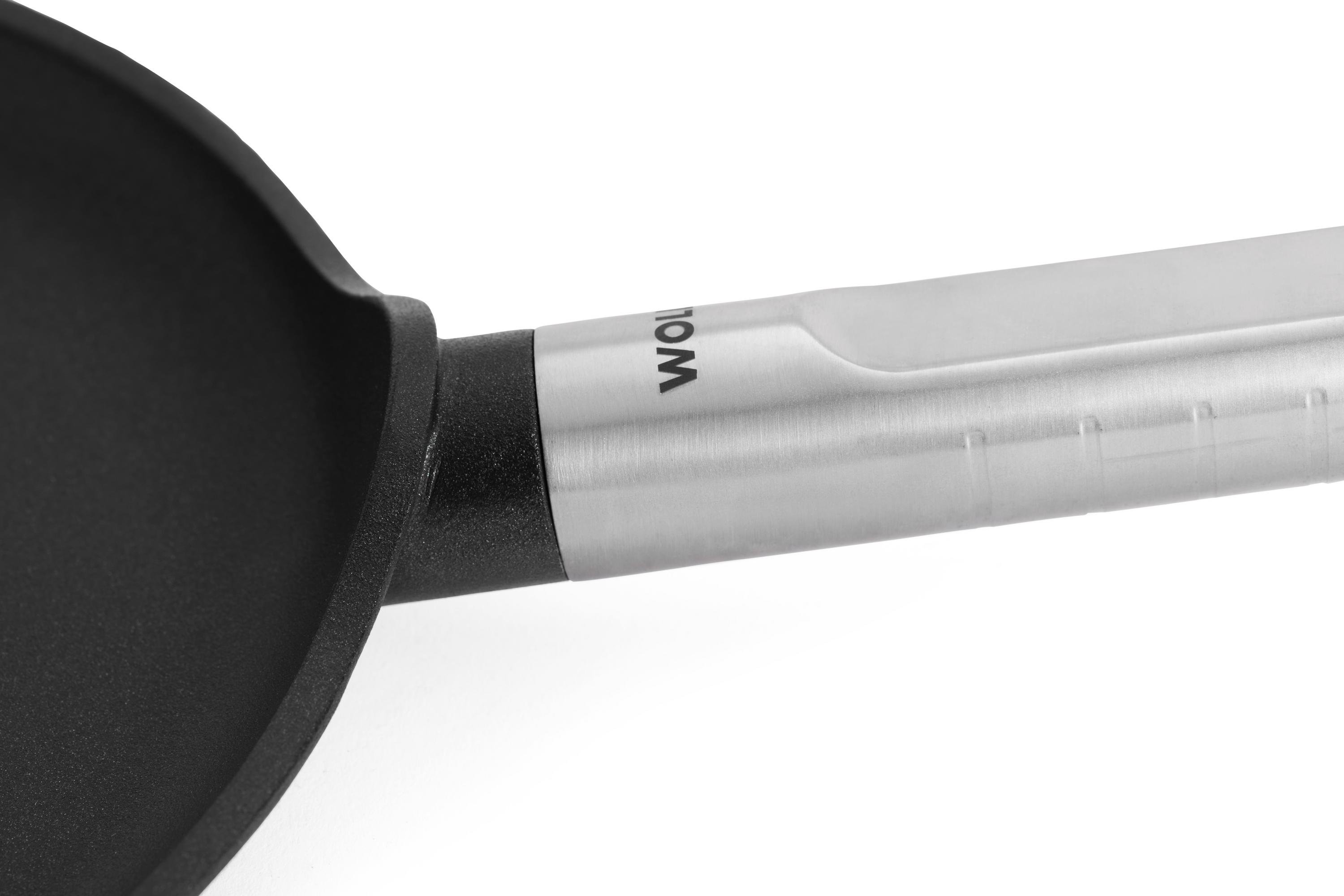 Eco Logic QXR Guss-Crêpepfanne Logic XR Guss-Crêpepfanne Detailansicht | Edelstahl - Fest | Alle Herdarten inkl. Induktion | 26cm