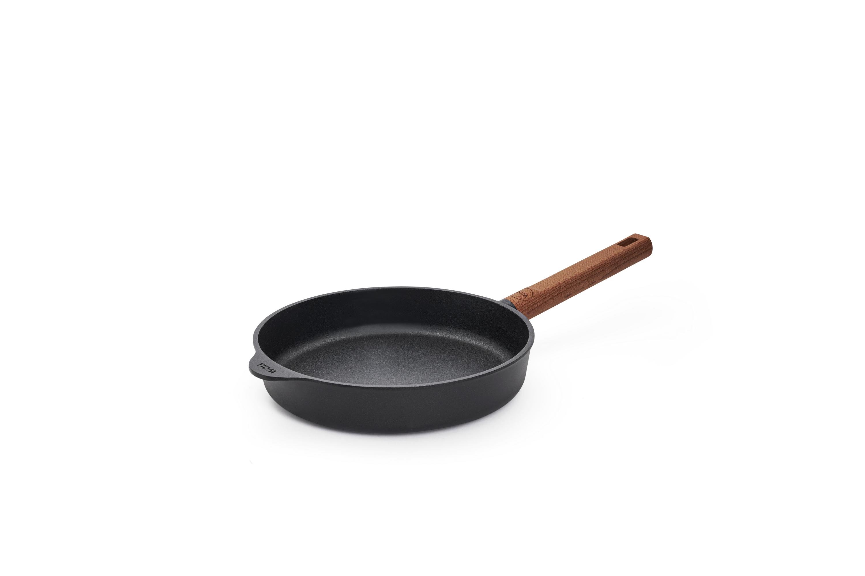 524WLCI-Q_3Quarter Eco Logic QXR Gusspfanne | Holz - Fest | Alle Herdarten inkl. Induktion | 24 cm