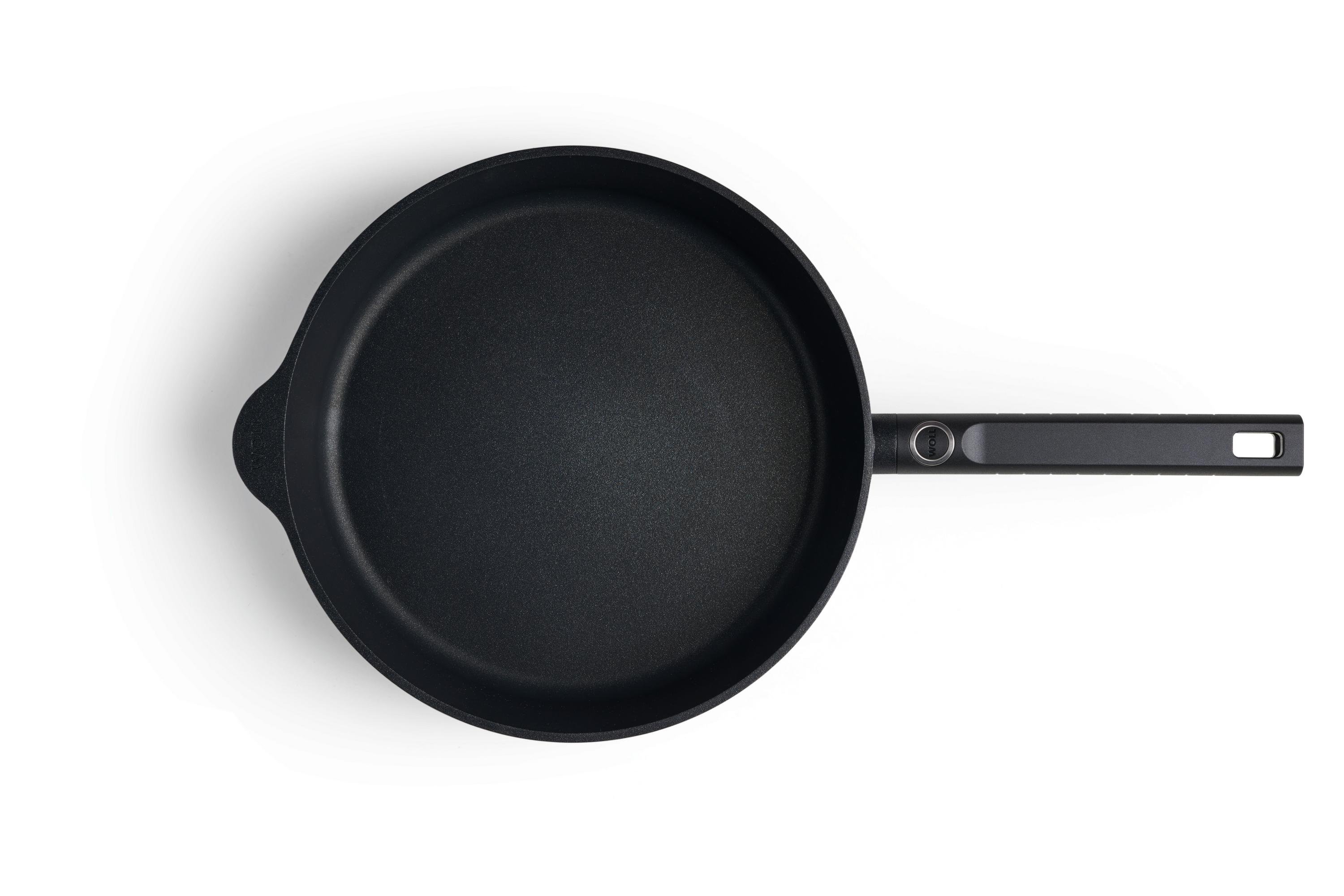 Logic XR Guss-Hochrandpfanne Draufsicht | Stiel - Fest | Alle Herdarten inkl. Induktion | 28cm