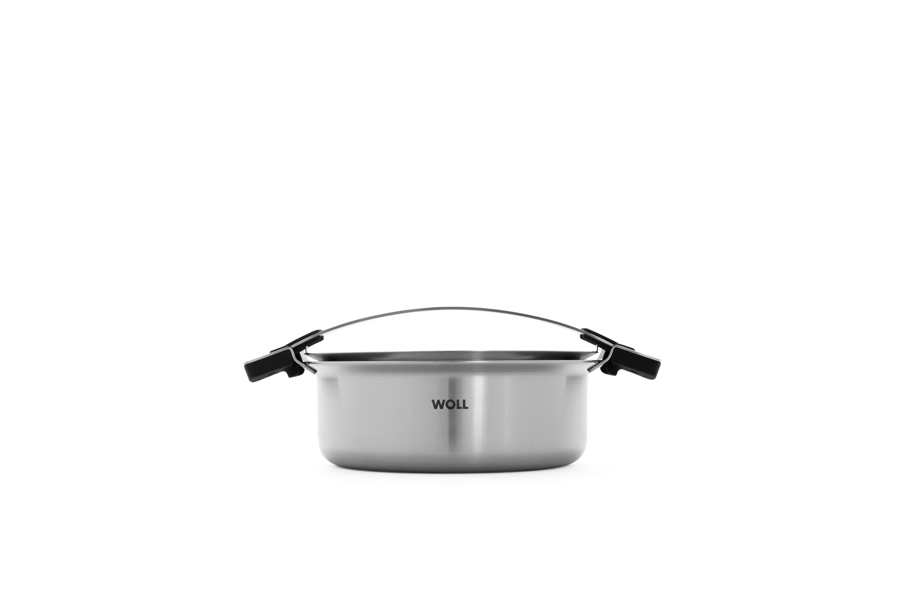 Concept Pro Bratentopf mit Deckel Seitenansicht | Alle Herdarten inkl. Induktion | 24cm