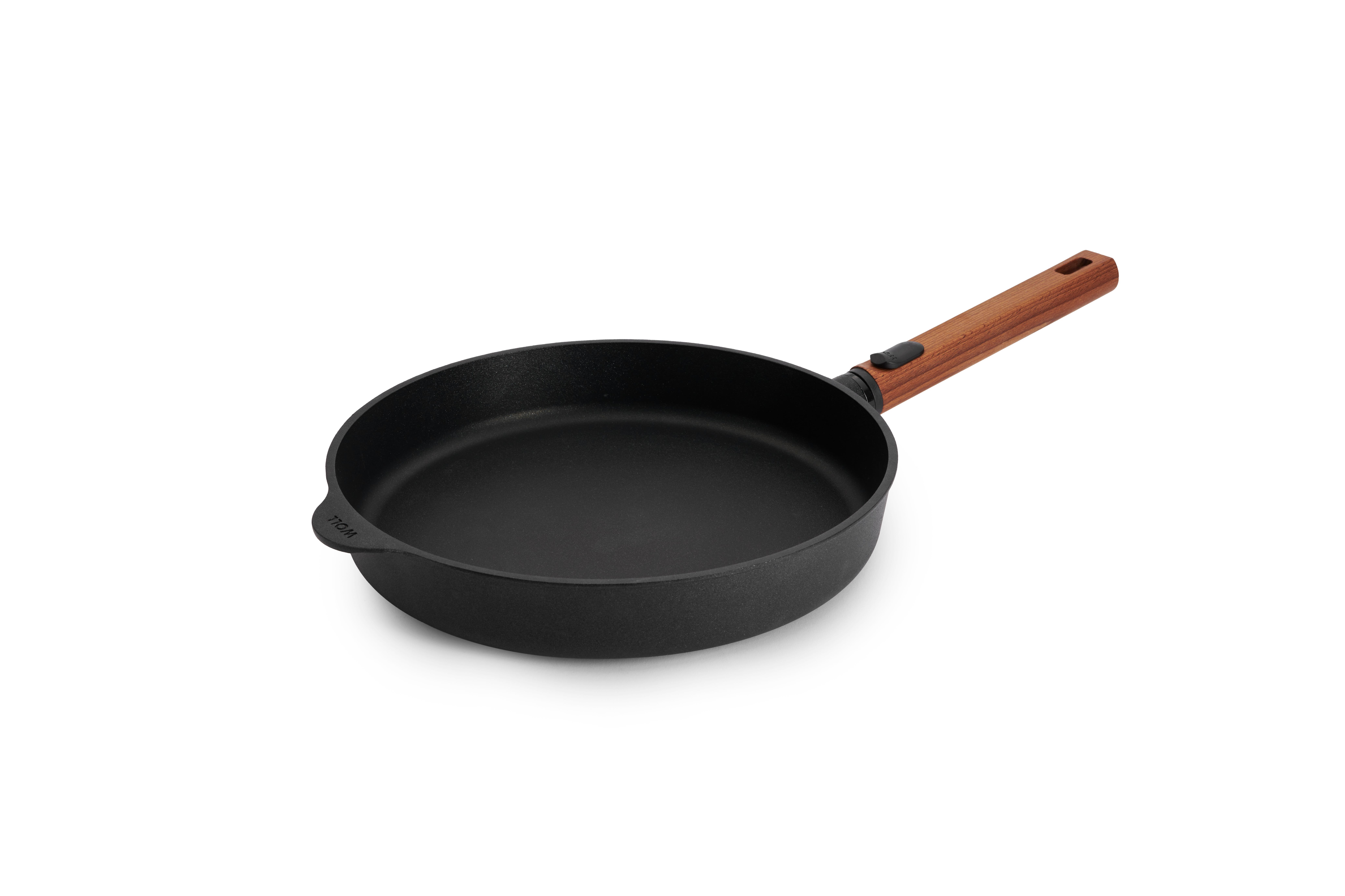 Eco Logic QXR Gusspfanne Eco Logic QXR Gusspfanne | Holz - Abnehmbar | 28 cm | Alle Herdarten inkl. Induktion