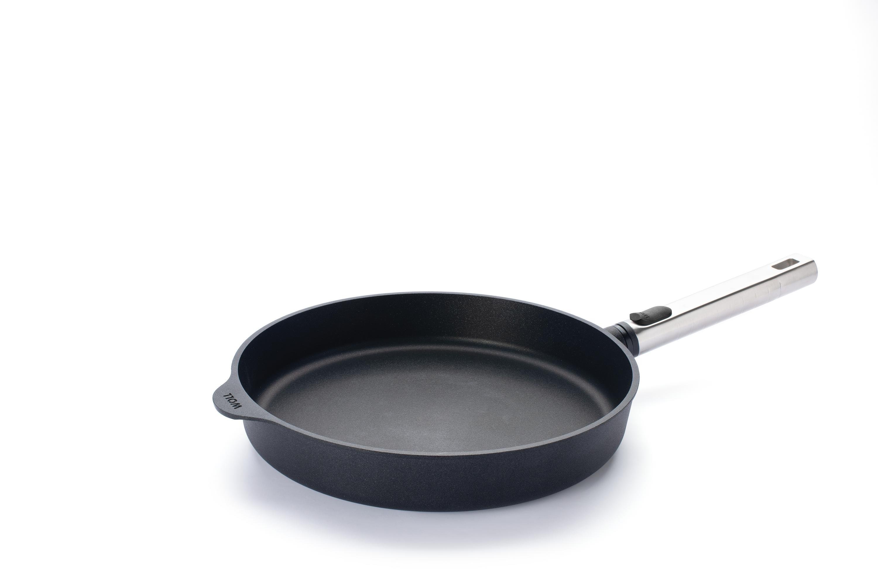 1528PLCI_3Quarter Logic XR Gusspfanne | Edelstahl - Abnehmbar | Alle Herdarten inkl. Induktion | 28cm