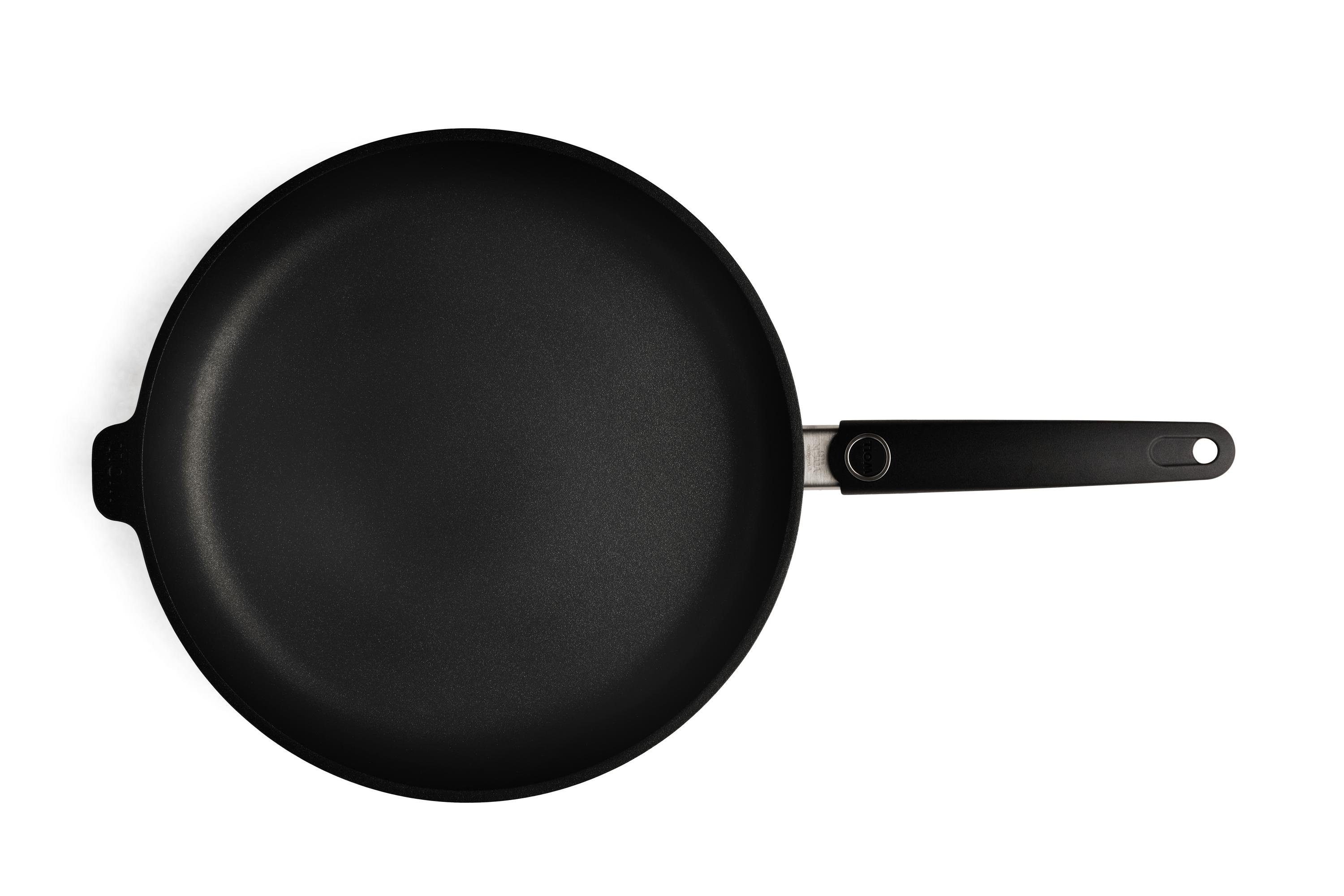 Titan Best Gusspfanne Draufsicht | Stiel - Fest | Ceran, Gas, Elektro, Halogen | 32cm