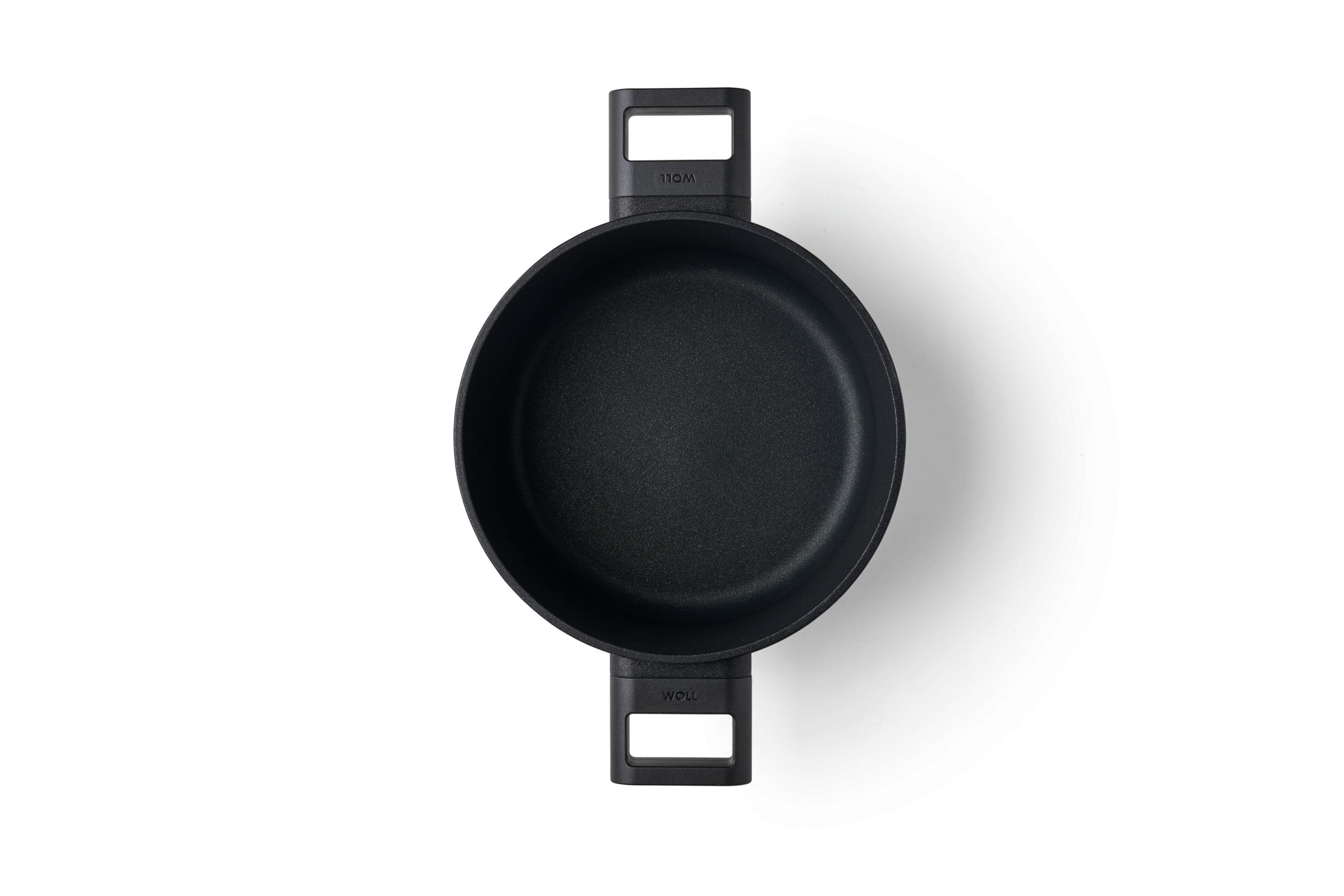 Eco Logic QXR Gusstopf Logic XR Gusstopf, mit Deckel Draufsicht | Phenolik Griff | 20cm | Alle Herdarten inkl. Induktion