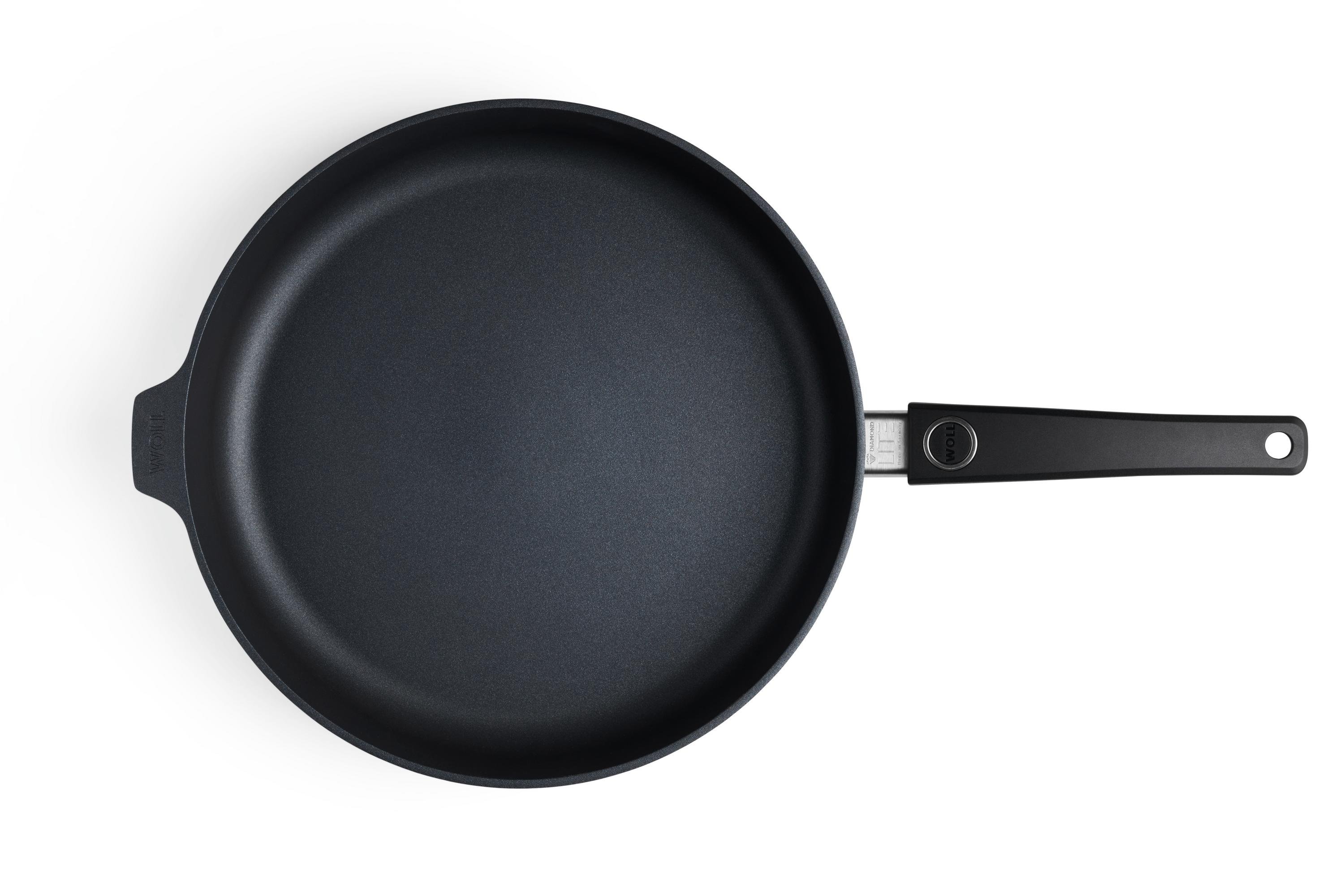 Diamond Lite Guss-Hochrandpfanne Draufsicht | Stiel - Fest | Ceran, Gas, Elektro, Halogen | 32cm
