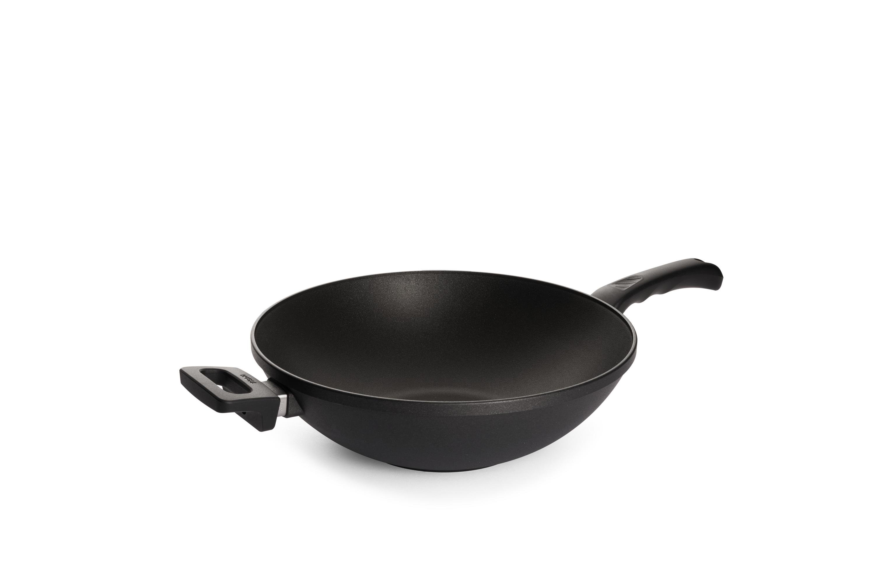 Nowo Titanium Guss-Wok | Alle Herdarten inkl. Induktion | 32cm