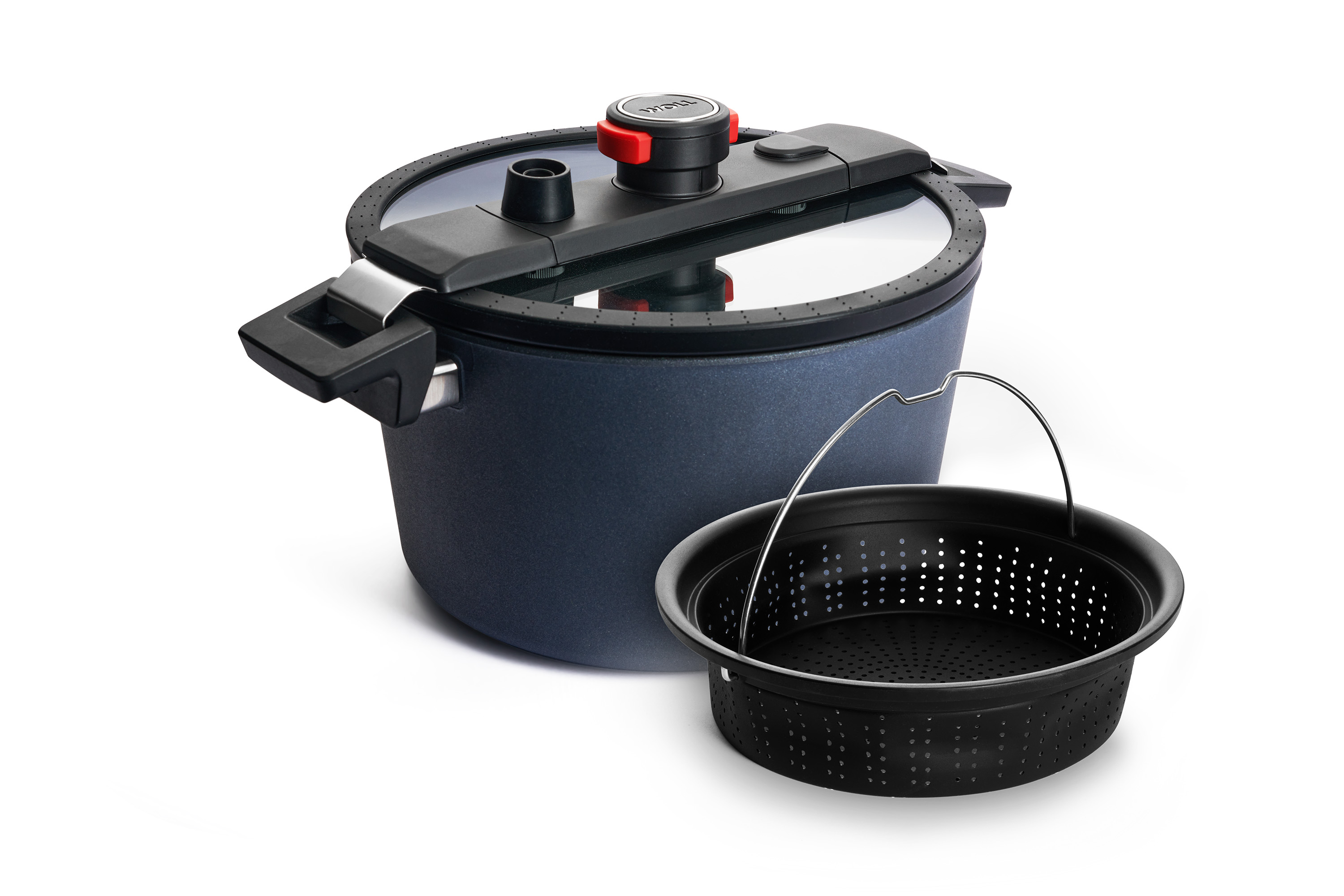 Diamond Active Lite Guss-Topf mit Siebeinsatz Diamond Active Lite Guss-Topf mit Siebeinsatz